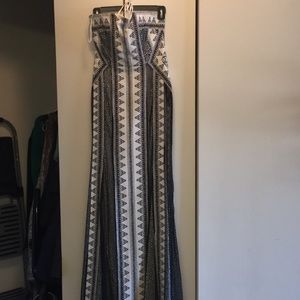 Black and White Formal dress